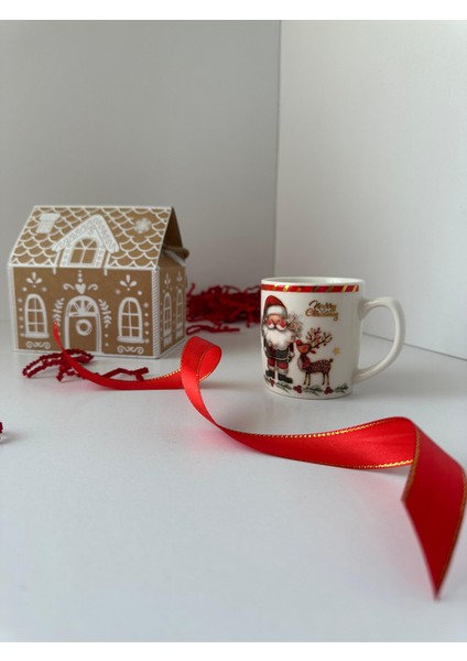 Yılbaşı Hediye Kupa Kutusu | Hazır Kraft Kutuda Yılbaşı Temalı Kupa fırsatları