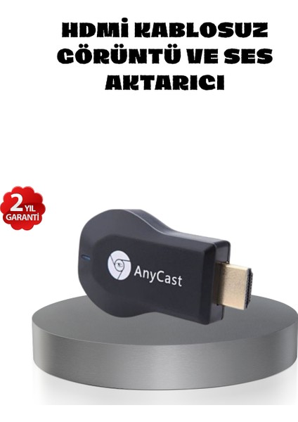 M9 Plus Kablosuz HDMI Görüntü Aktarıcı – Tak Çalıştır Ios Android Windows - MK001R-4O9SZ