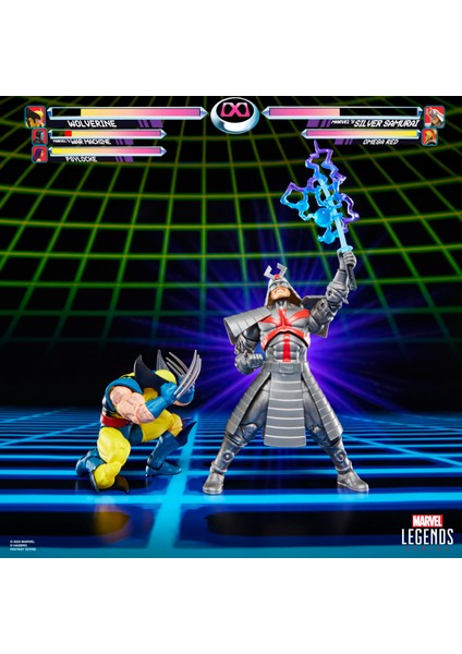 Legends Gamerverse Wolverine Vs Marvel's Silver Samurai (Retro Video Game) Ikili Figür fırsatları