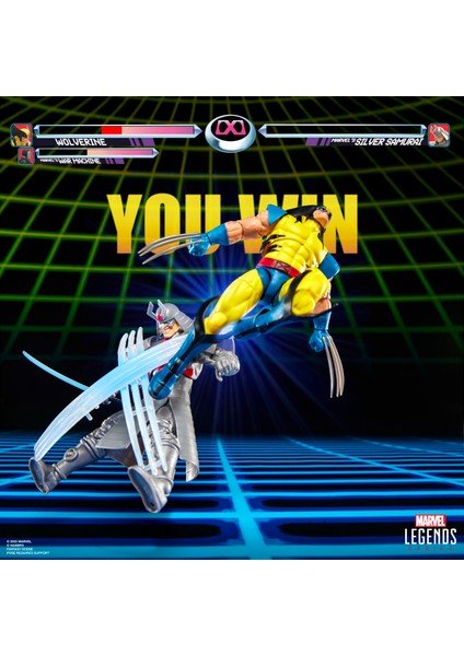 Legends Gamerverse Wolverine Vs Marvel's Silver Samurai (Retro Video Game) Ikili Figür indirimleri