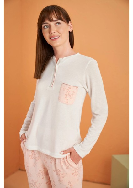 Pjs 28056 Kadın Patlı Pijama Takım