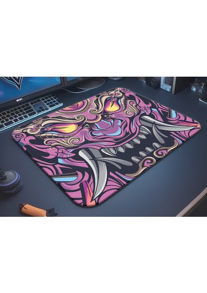 Pembe Gaming Oyuncu Xl Mouse Pad Kaydırmaz Dikişli Mousepad 480X400X4 mm Dikişli Premium Model fiyatları