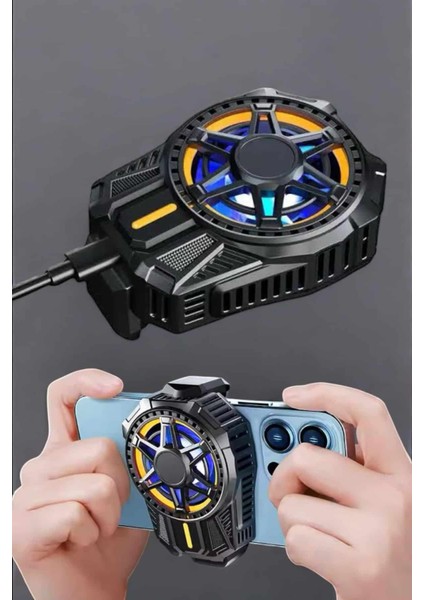Fanlı Radyatör Soğutucu Telefon Soğutucu Tüm Telefonlara Uyumlu - MK001R-4OIOR7 fiyatları