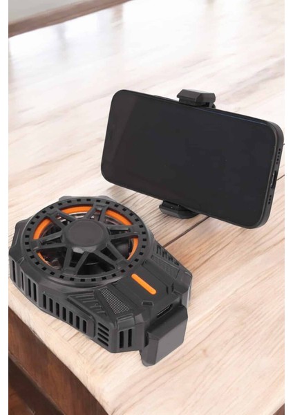 Fanlı Radyatör Soğutucu Telefon Soğutucu Tüm Telefonlara Uyumlu - MK001R-4OIOR7 modelleri