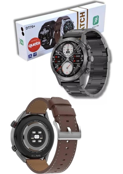 Çağrı Cevaplama Sesli Asistan Çoklu Dil Desteği 5.0 Bluetooth Akıllı Saat - MK001R-4OJTB7 indirimleri