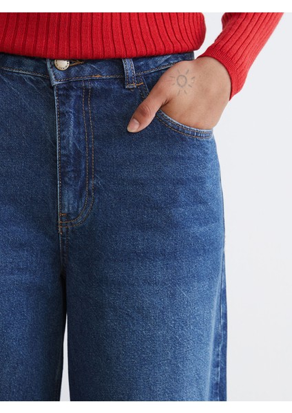 Yeni Sezon Wideleg Kadın Jean Pantolon modelleri