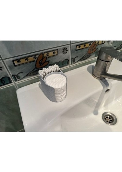 Gri Pamuk ve Kulak Çubuğu Standı, Dekoratif Stant indirimleri