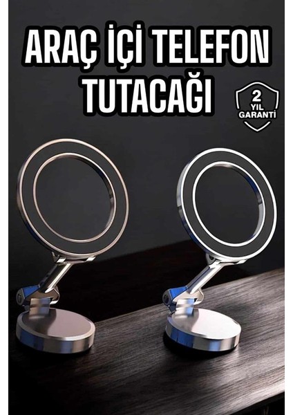 Telefon Tutucu Tüm Arabalara Uyumlu Araç Içi Katlanabilir Manyetik Tasarım - MK001R-4ODXT3 fiyatları