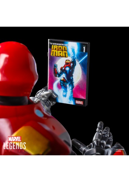 Legends Ultimate Iron Man (Marvel Comics) Aksiyon Figürü, Çizgi Roman Aksesuarlı