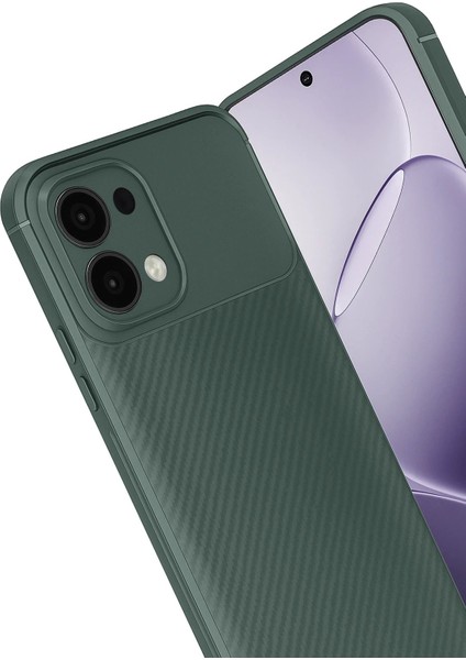 Oppo A6 Pro 4g Auto Focus Karbon Kapak - Koyu YEŞIL-(5796) - MK001R-4O7T59 fiyatları