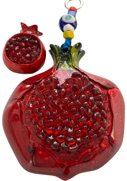 Nar Figürlü Dekor Seti – Duvar Süsü ve Magnet - Ev Ofis - Hediyelik - Aksesuar indirimleri