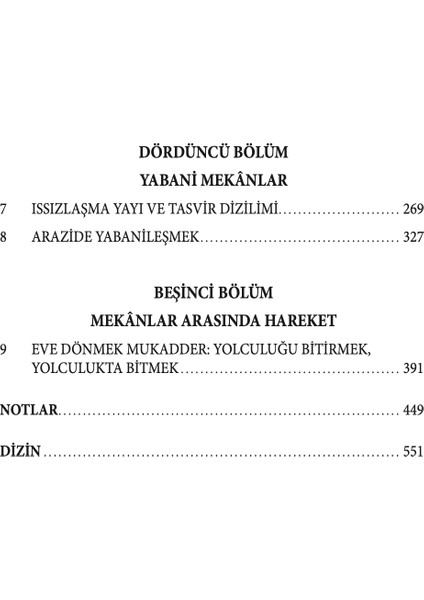 Mekana Geri Dönüş fırsatları