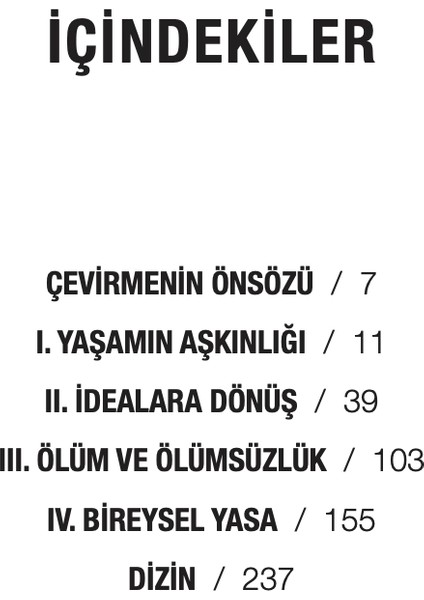 Yaşam Görüsü - Georg Simmel fırsatları