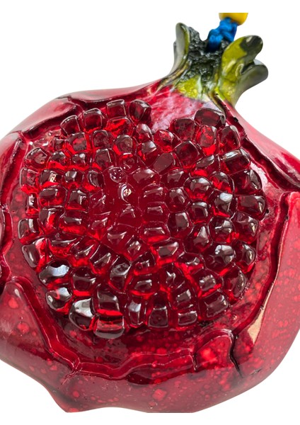 Nar Figürlü Dekor Seti – Duvar Süsü ve Magnet - Ev Ofis - Hediyelik - Aksesuar