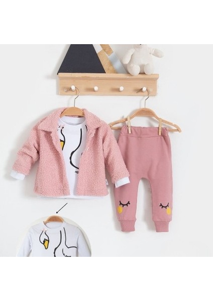 Kuğu Baskılı 3'lü Takım fiyatları