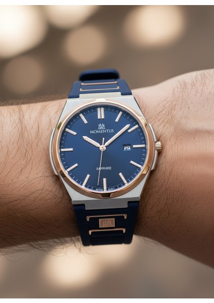 Lacivert Silikon Kordon Erkek Kol Saati EM390T-11MR indirimleri