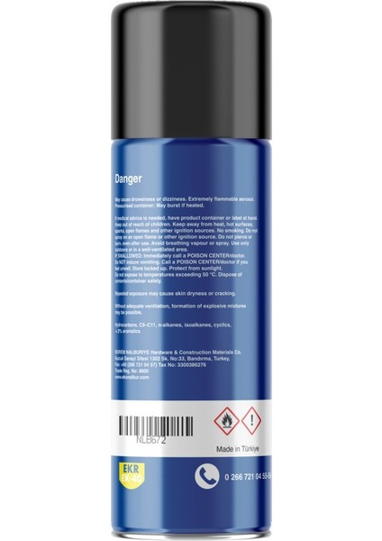 EK40 Pas Sökücü Yağlayıcı Sprey 400ML fiyatları