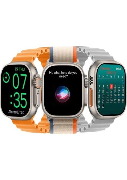 Akıllı Saat Kol Saati Android ve Ios Uyumlu Nabız Ölçer Sesli Asistan - MK001R-4O9DS8 fırsatları