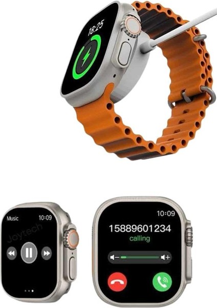 Akıllı Saat Kol Saati Android ve Ios Uyumlu Nabız Ölçer Sesli Asistan - MK001R-4O9DS8 indirimleri