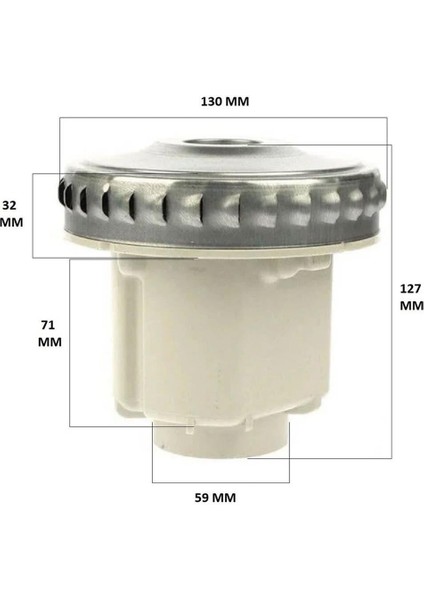 Elektrikli Süpürge Motoru SRV59 1200 W fiyatları