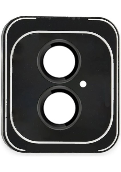 iPhone 16 Pvd Metal Kamera Lens - SIYAH-(5796) - MK001R-4OGLE9