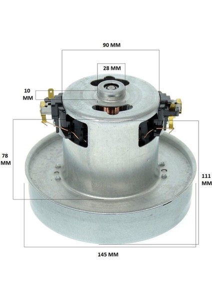 Elektrikli Süpürge Motoru SRV40 Mite Buster Büyük Düz Taban 1400 W fiyatları