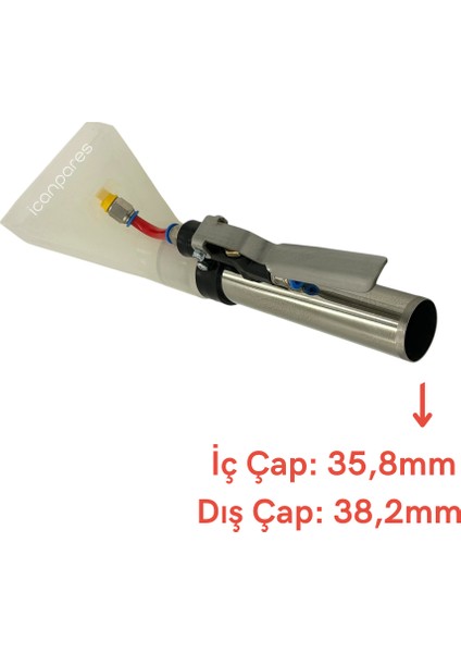 Ile Uyumlu Star Safran Püskürtmeli Yıkama Ucu | 35.8mm Iç Çap, 38.2mm Dış Çap fiyatları
