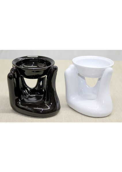 El Tasarımlı Seramik Buhurdanlık 1