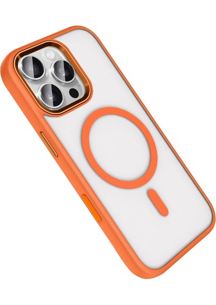 Apple iPhone 16 Pro Max Terea Magsafe Kapak - TURUNCU-(5796) - MK001R-4OFU69 fırsatları