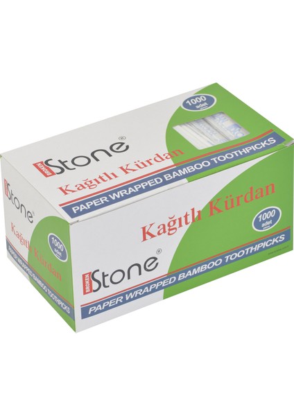 Kağıtlı Kürdan 1000'LI Kutu