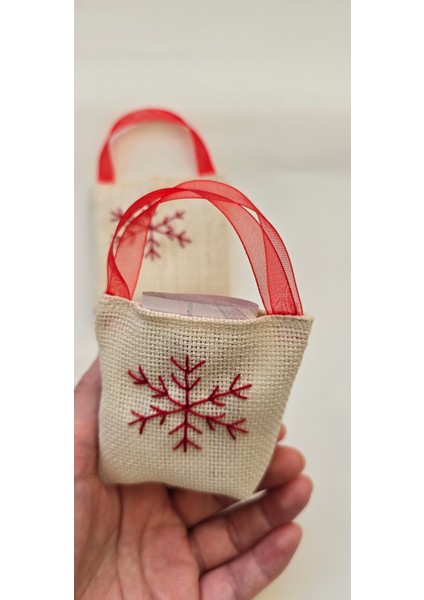 5’li Küçük Hediye Kesesi(Kar Tanesi) – Takı, Küpe, Yüzük, Nişan Şekeri ve Harçlık Para Için Mini Kese Seti modelleri