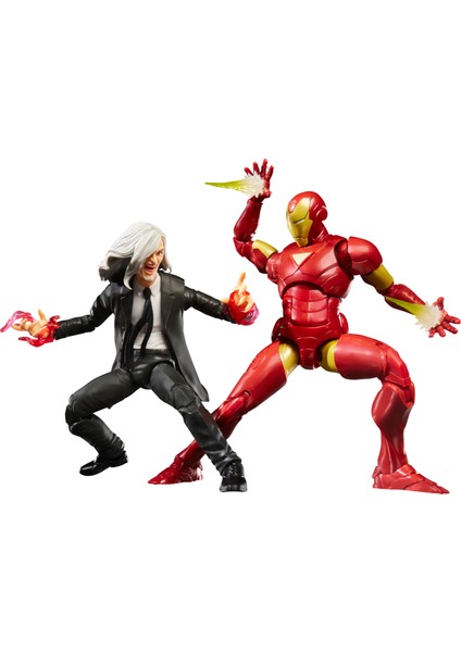 Legends Iron Man (Extremis) And Marvel’s Mandarin (Avengers Comics) Ikili Aksiyon Figürü modelleri