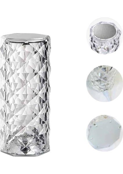 Sevgililer Gününe Özel Romantik Kristal Gece Lambası Sevgiliye Hediye - MK001R-4OIUS4 fırsatları