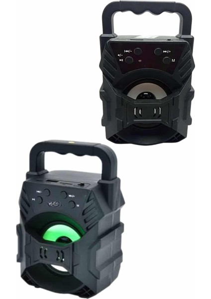Kablosuz Bluetooth Hoparlör Ses Bombası Rgb Işıklı Taşınabilir Yüksek Ses Ka - MK001R-4OJUZ modelleri
