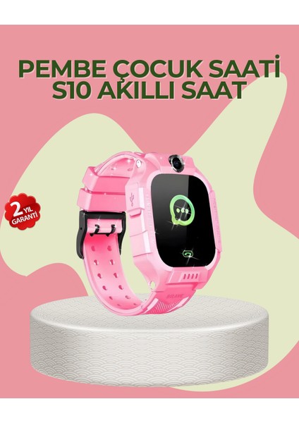 S10 Çocuk Takip Saati Güvenli Alan Uyarısı ve Sesli Mesaj - MK001R-4OIJG1