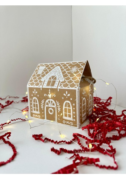 Yılbaşı Gingerbread Mini Hediye Çantası | 6’lı Paket fiyatları