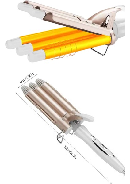 Wag Maşa Yeni Nesil Yüksek Isı Ayarlı Seramik Kaplama Saç Şekillendirici Doğa - MK001R-4OJX4 modelleri