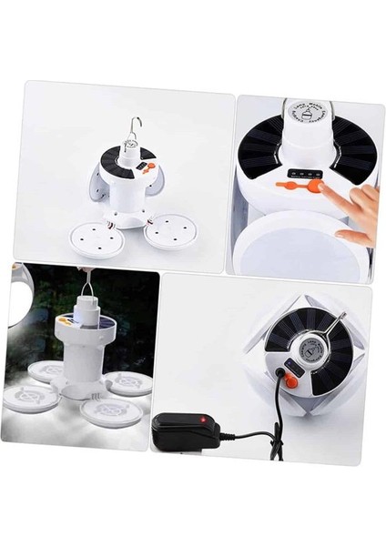 Kamp Lambası Işıldak Beyaz Işık Güneş Enerjili Solar Aydınlatma 5 Kanatlı K - MK001R-4ODZF fırsatları