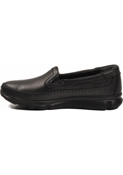 Siyah Hakiki Deri Ortopedik Kadın Casual Ayakkabı fırsatları