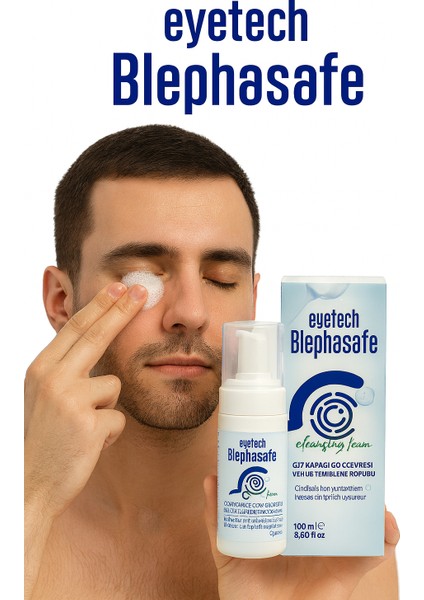 Blephasafe 100 ml Kirpik , Göz Çevresi ve Yüz Temizleme Köpüğü fırsatları