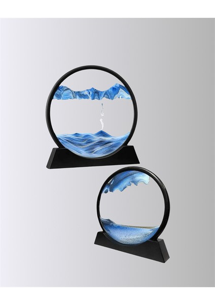 Zihin Açıcı Kum Manzarası – 3D Dinamik Kum Tablosu Dekoratif Dönüştükçe Y - MK001R-4OAG2 fırsatları