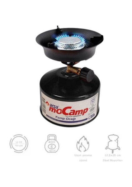 Hafif ve Kompakt Tasarımlı Taşınabilir Kamp Ocağı – Ergonomik Kullanım - MK001R-4OHE32 modelleri