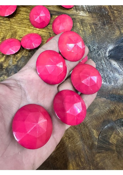 Pembe 6 Lı Düğme Seti Çap 4 cm fiyatları