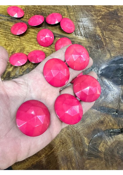 Pembe 6 Lı Düğme Seti Çap 4 cm fırsatları