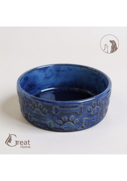 Greathome 2’li Porselen Kedi Köpek Mama ve Su Kabı Evcil Hayvanlar Için fırsatları