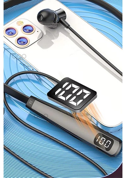 Sporcu Kulaklık Kablosuz Bluetooth Kulaklık Boyun Bantlı Asmalı Mıknatıslı Kulaklık Lüx Kalite indirimleri