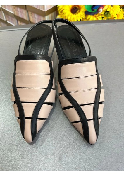 Özel Tasarım 2025 Model Açık Topuk Kadın Ayakkabı 5 cm Mini Topuk indirimleri