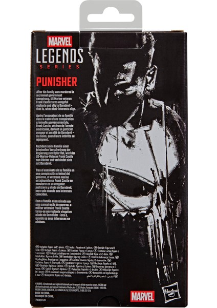 Legends Punisher (Daredevil: Born Again) Aksiyon Figürü