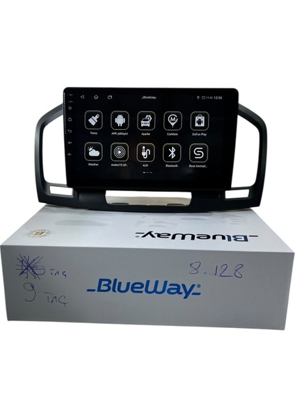 Opel Insignia 2009-2013 Blueway 8-128 Tam Profesyonel Oem Multimedia fiyatları