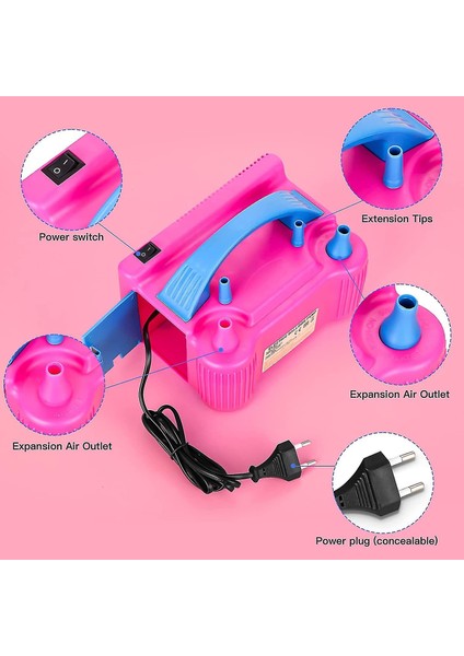 Balonlar Için Şişirme Makinesi Elektrikli fırsatları